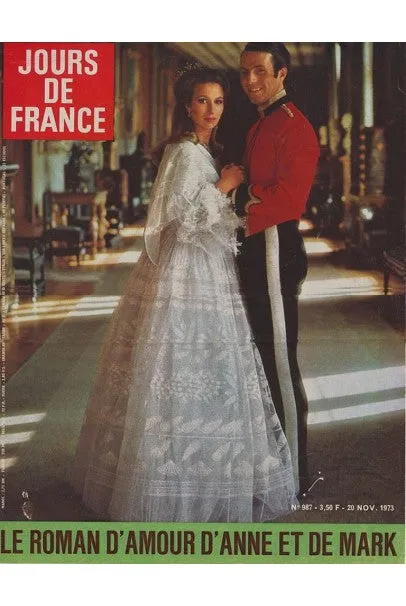 Stunning 1973 Zandra Rhodes Couture Hand-Painted Ivory Sheer Chiffon & Tulle Gown - Vintage Elegance