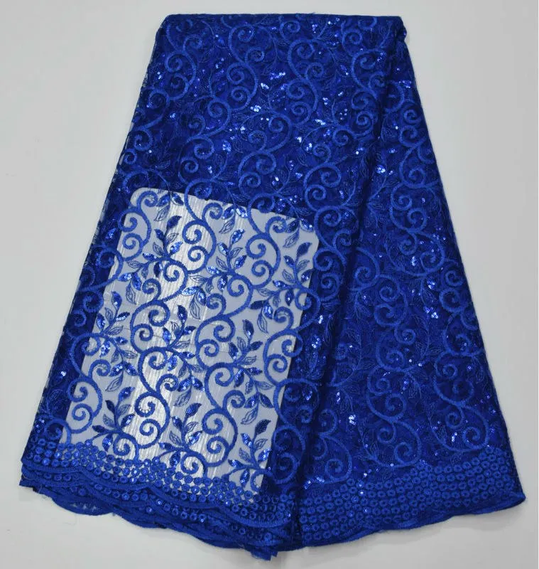 African Lace Fabric High Quality indian silk George lace fabric gold