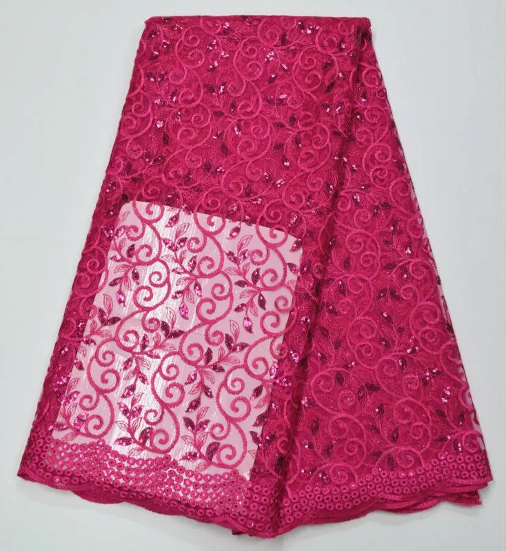 African Lace Fabric High Quality indian silk George lace fabric gold