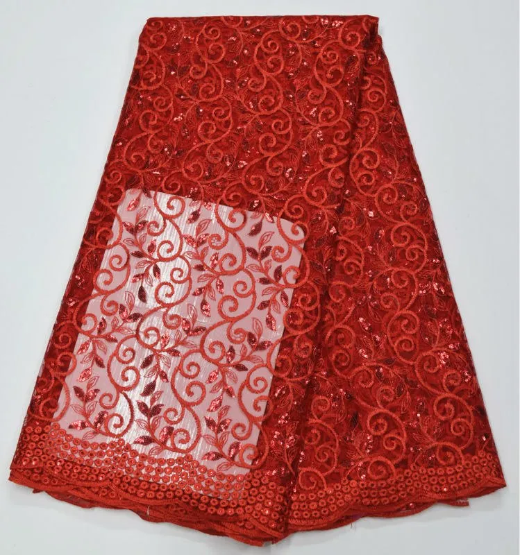African Lace Fabric High Quality indian silk George lace fabric gold