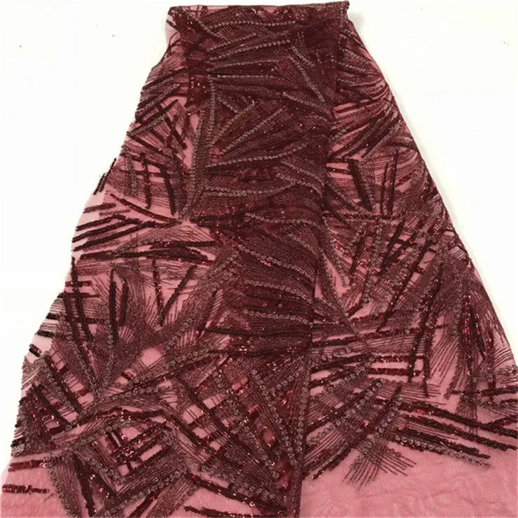 African Lace Fabric High Quality indian silk George lace fabric gold