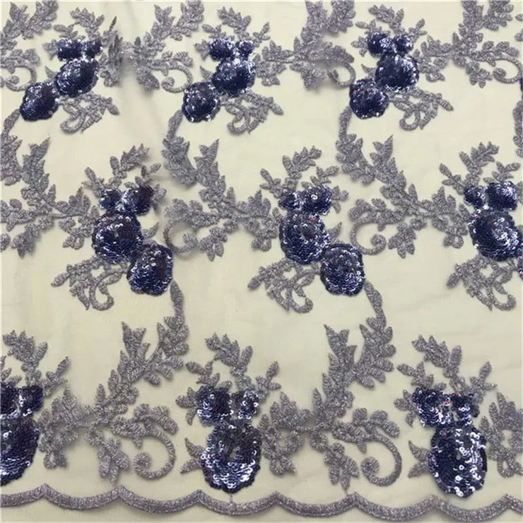 African Lace Fabric High Quality indian silk George lace fabric gold