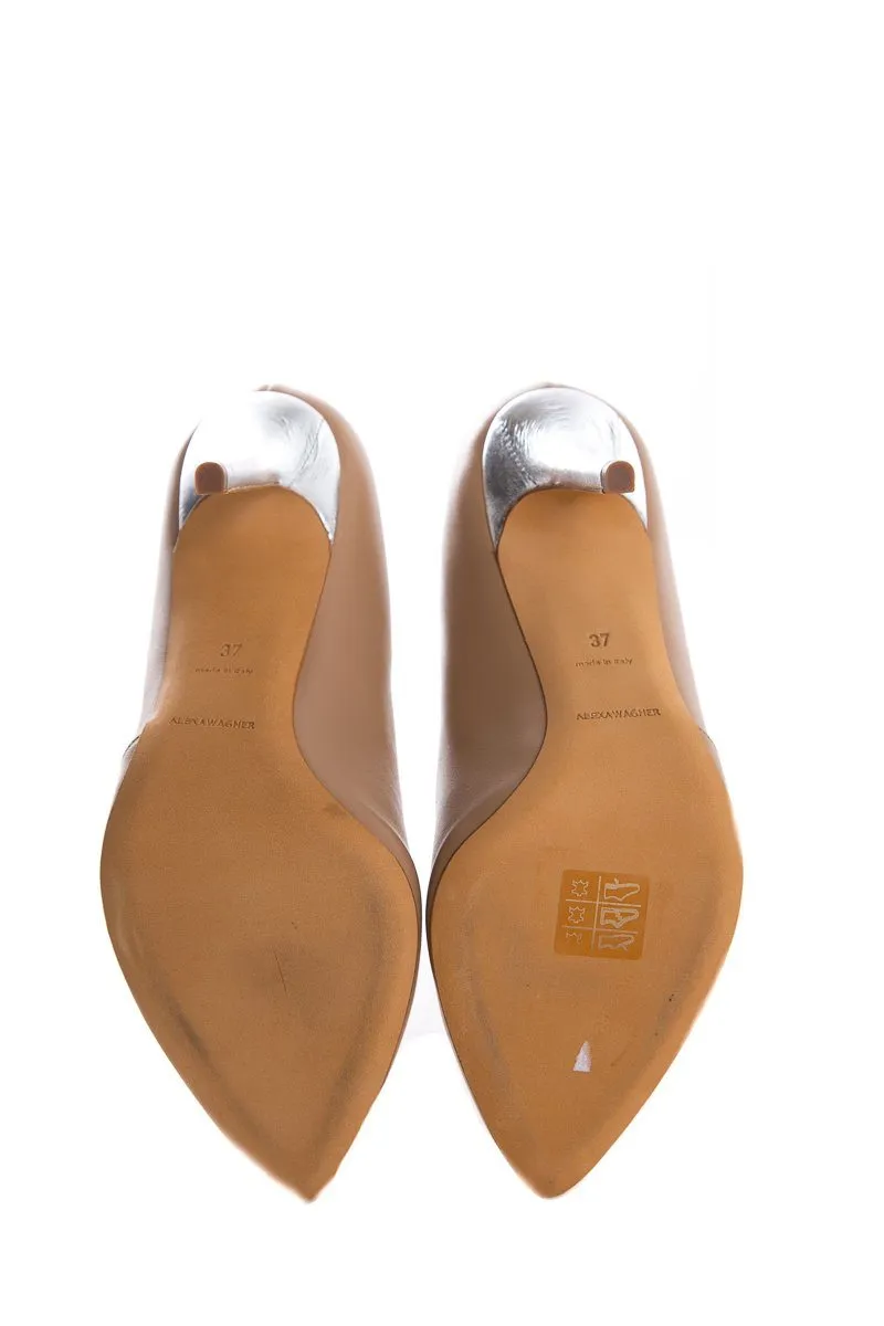 Alexa Wagner Tan Pumps SZ 37