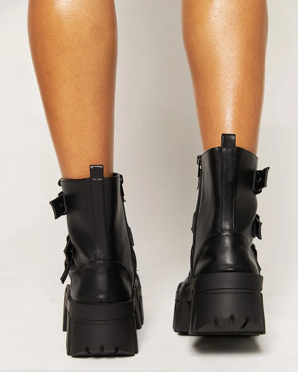 Anthony Wang Dusk Till Dawn Platform Ankle Boots