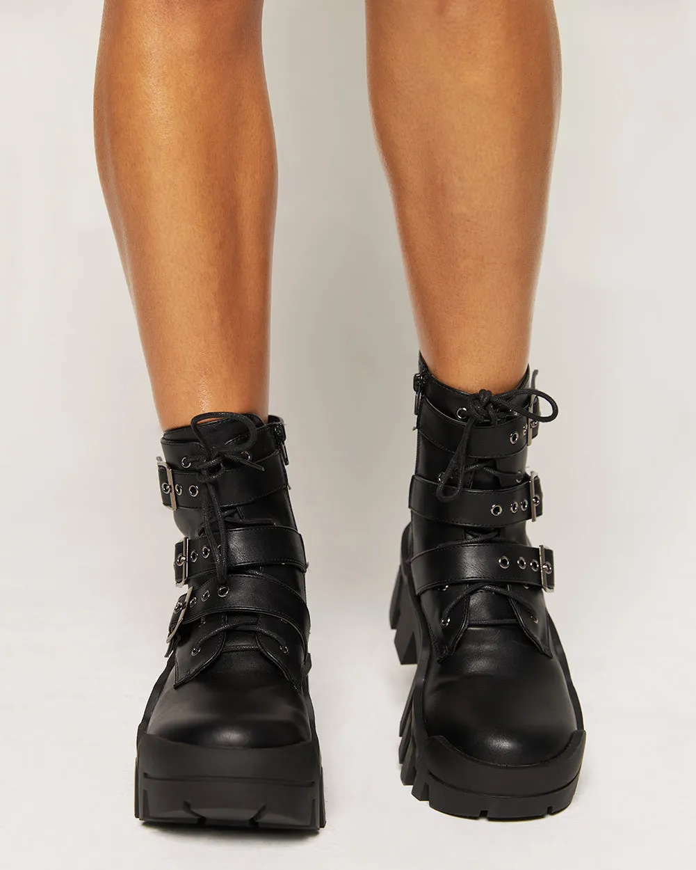 Anthony Wang Dusk Till Dawn Platform Ankle Boots