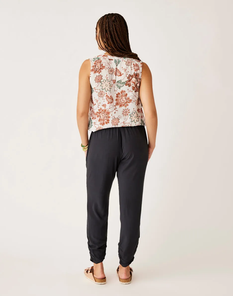 Avery Beach Pant: Black