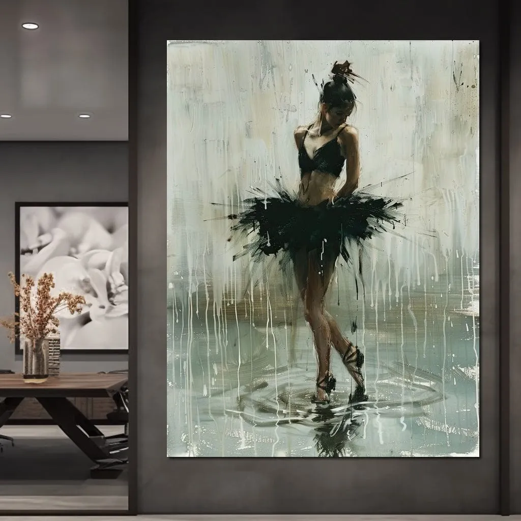 Ballet Dancer's Moment in Time