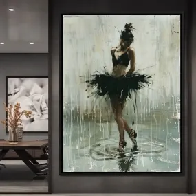 Ballet Dancer's Moment in Time