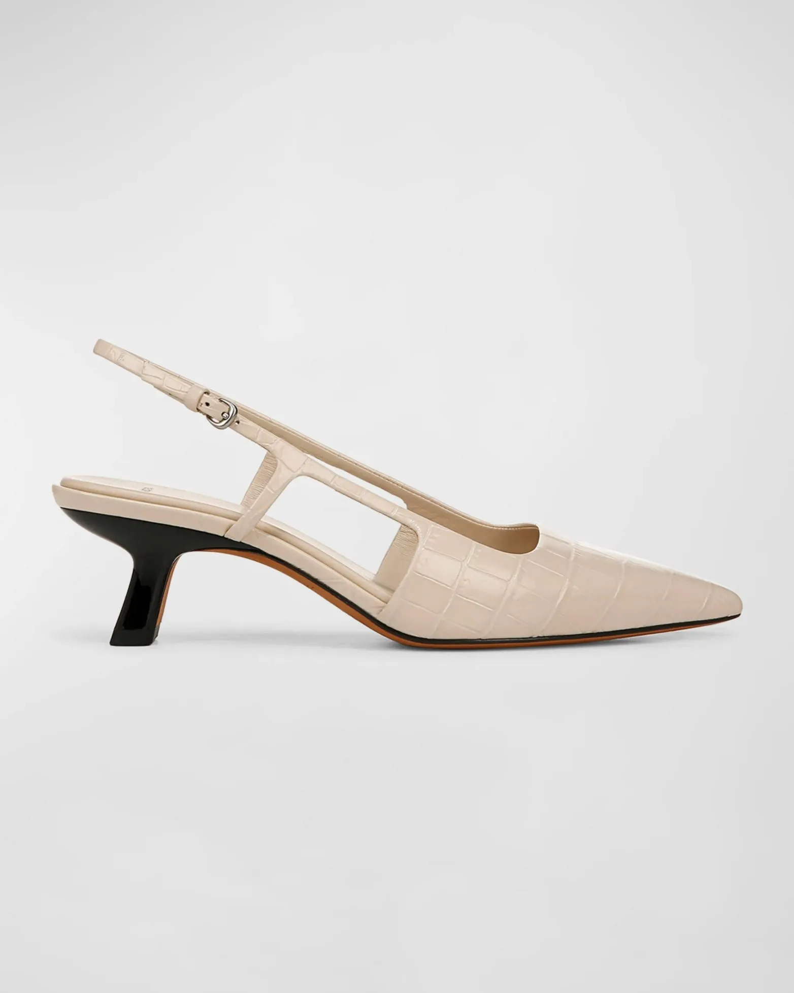 Bianca Croc Slingback