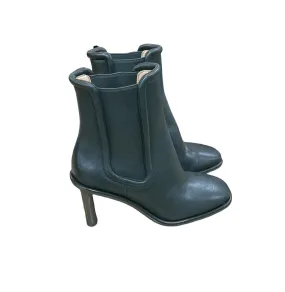 Boots Ankle Heels By Coach In Green, Size: 9