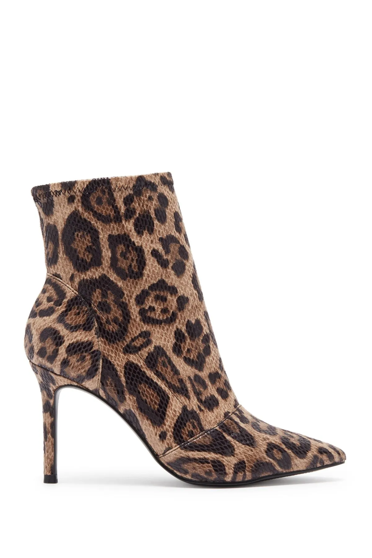Charles By Charles David Mixed Embossed & Printed Bootie