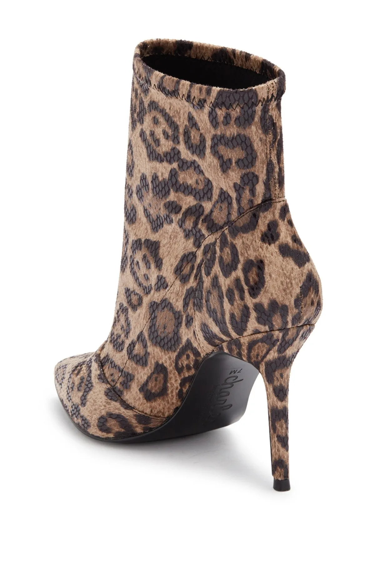 Charles By Charles David Mixed Embossed & Printed Bootie