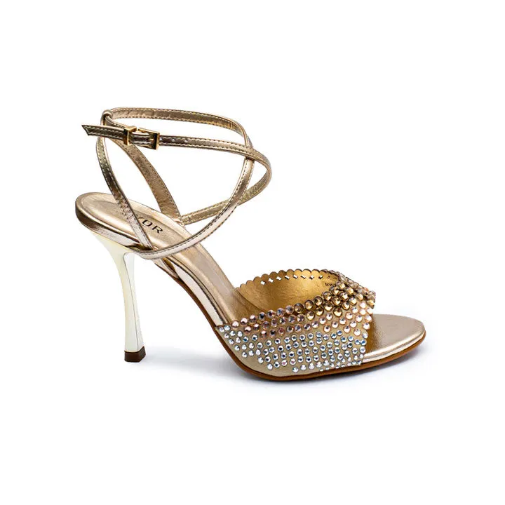 Diamante Detail High Heel Sandal BWR 078