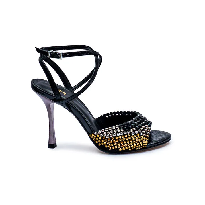 Diamante Detail High Heel Sandal BWR 078