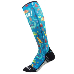 Dinosaurs Compression Socks (Knee-High)