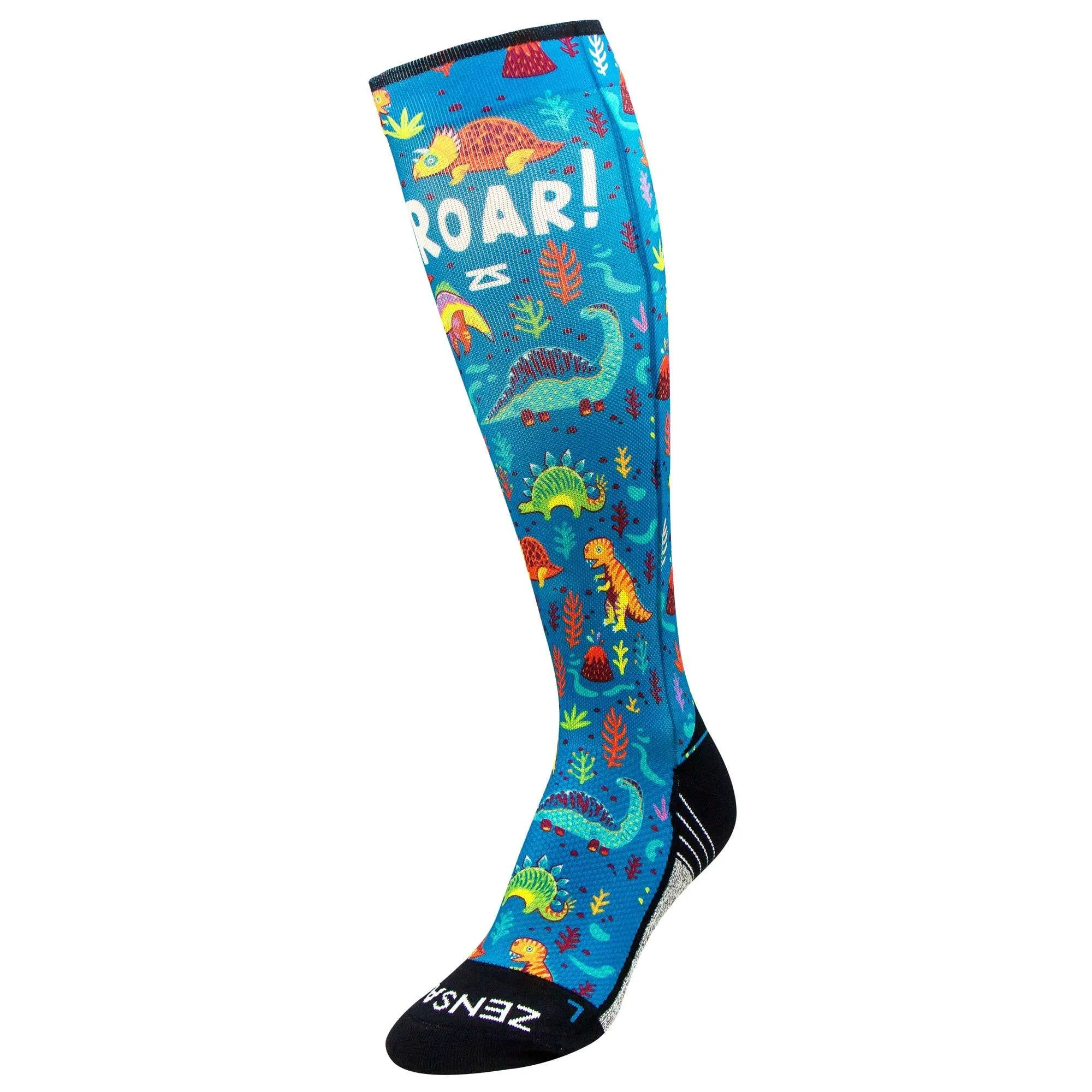 Dinosaurs Compression Socks (Knee-High)