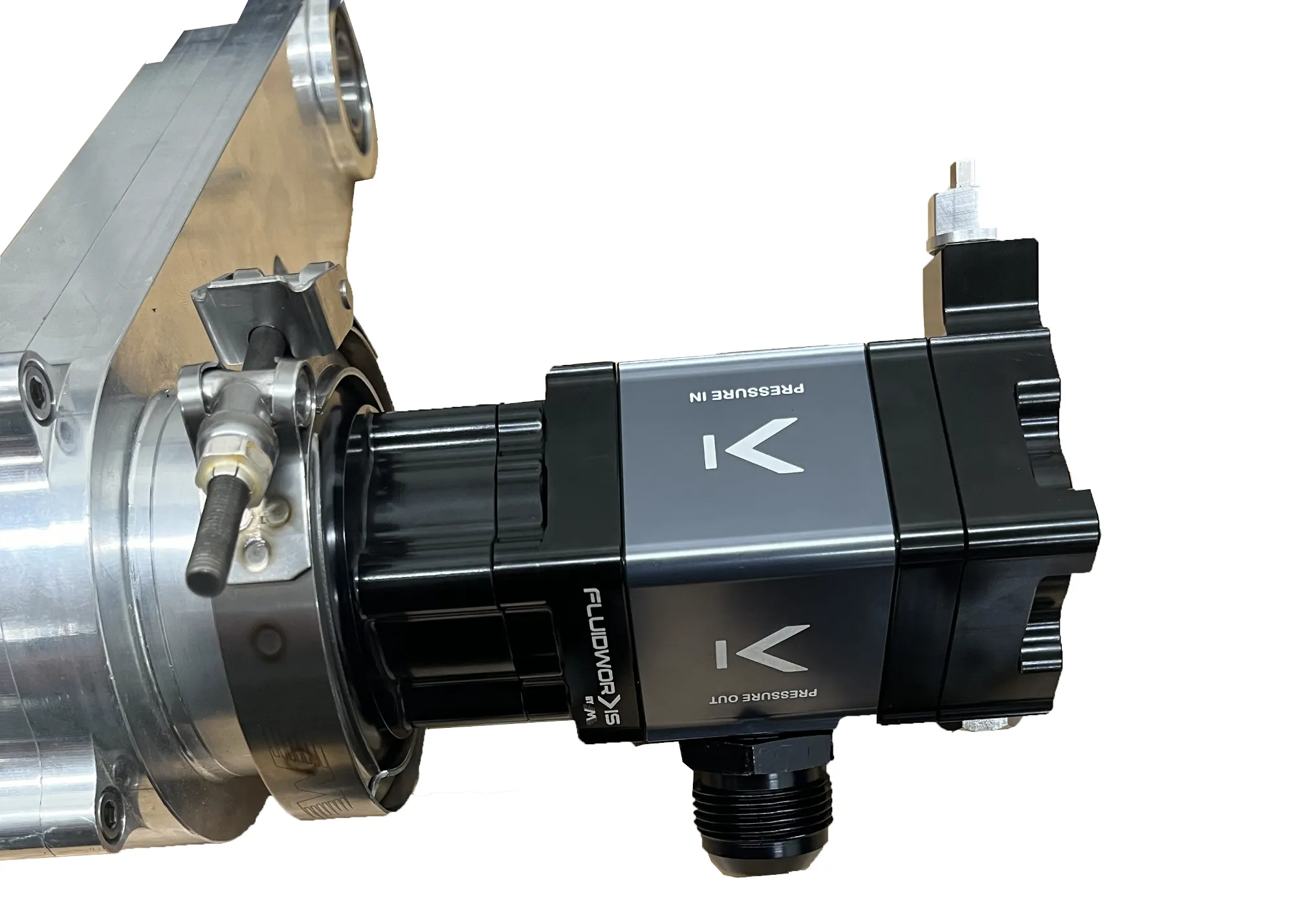 Fluidworks Procharger Mount Single Stage Belt Drive Racing Oil Pump