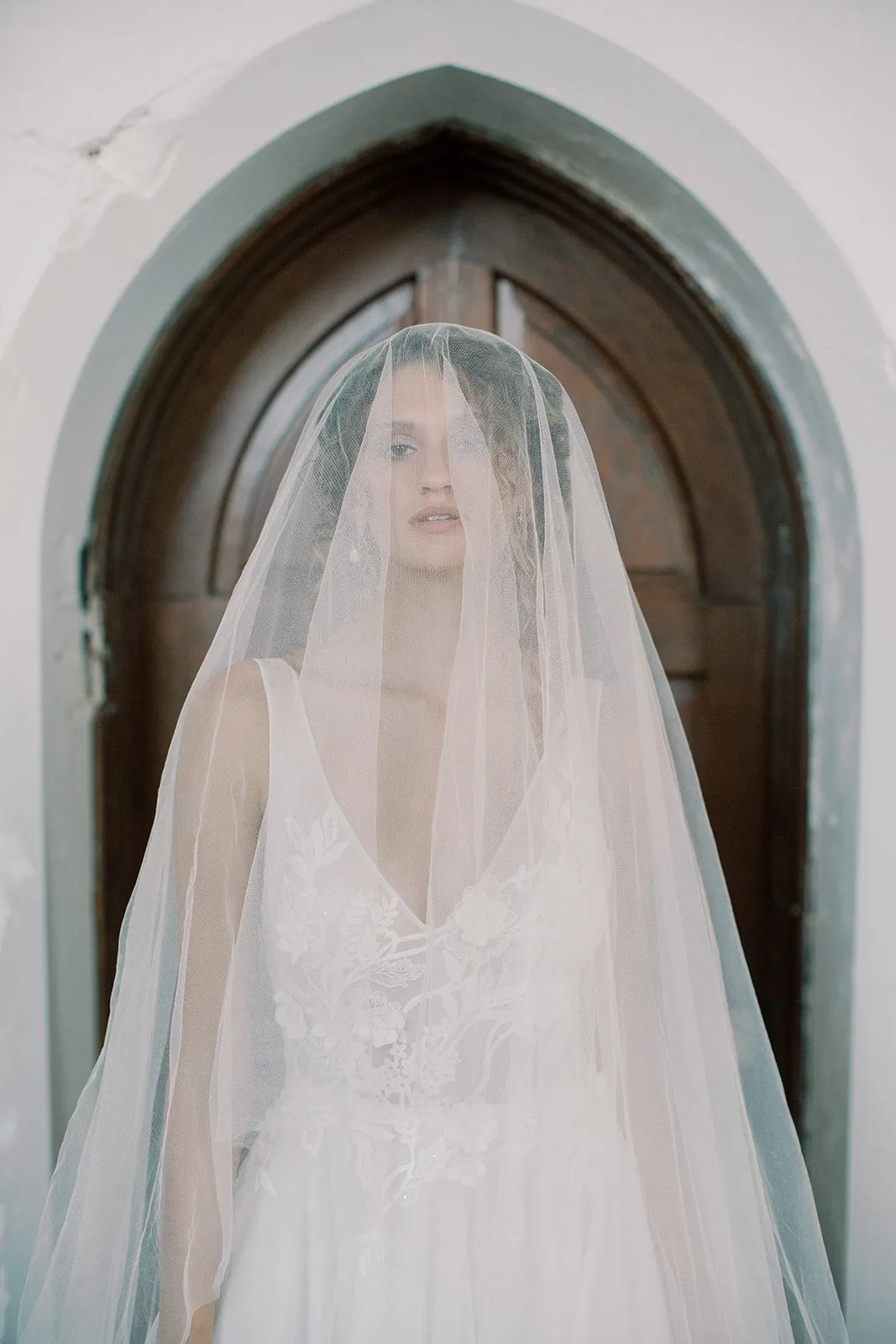 GRACE | Silk Blusher Veil