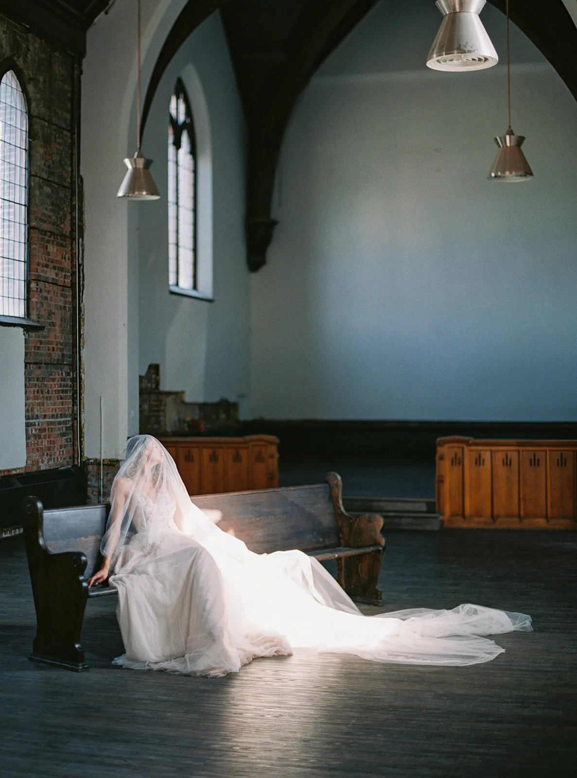 GRACE | Silk Blusher Veil