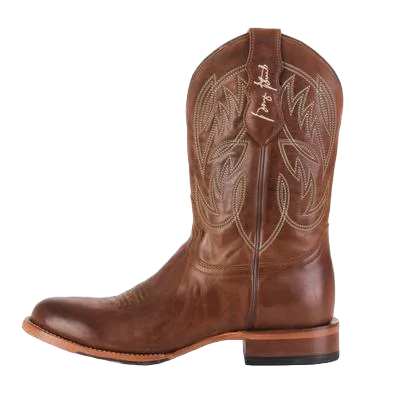 Justin Men's Pearsall Brown Round Toe Boots GR8006
