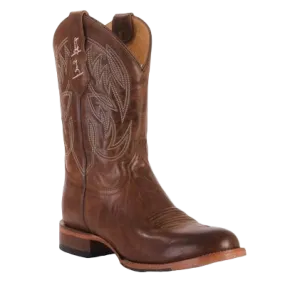 Justin Men's Pearsall Brown Round Toe Boots GR8006