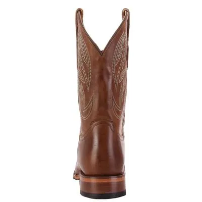 Justin Men's Pearsall Brown Round Toe Boots GR8006