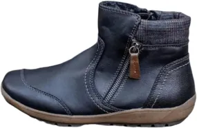 Ladmiple Boots For Women Ankle Booties Dressy Cowgirl Cowboy Western Short Booties Fashion Classic Retro Casual Walking Shoes