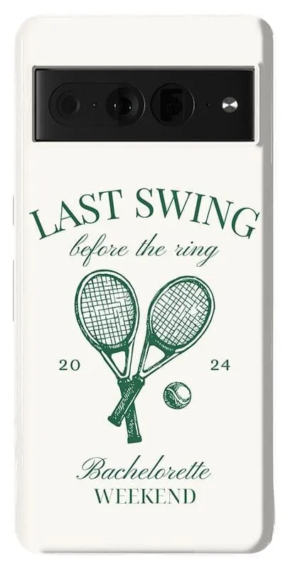 Last Swing | Off-White Bachelorette Case
