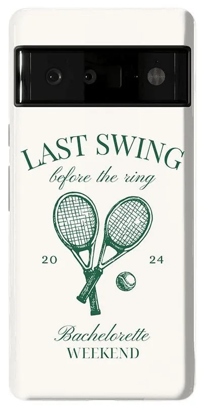 Last Swing | Off-White Bachelorette Case