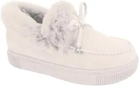 Lausiuoe Womens Winter Boots With Fur Lined Fluffy Fuzzy Slipper Ankle Boots Soft Cozy Fashion Casual Walking Shoes