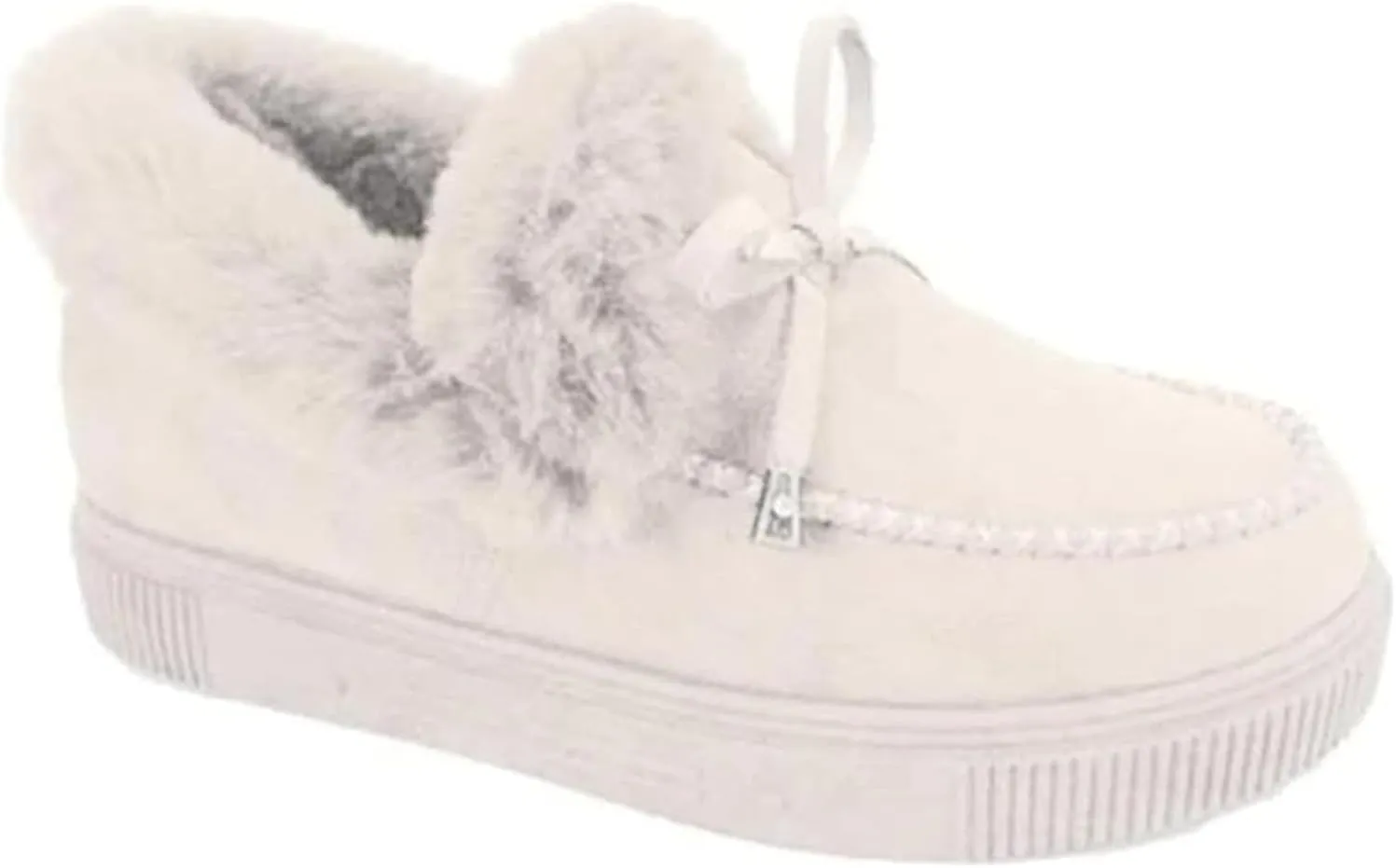 Lausiuoe Womens Winter Boots With Fur Lined Fluffy Fuzzy Slipper Ankle Boots Soft Cozy Fashion Casual Walking Shoes