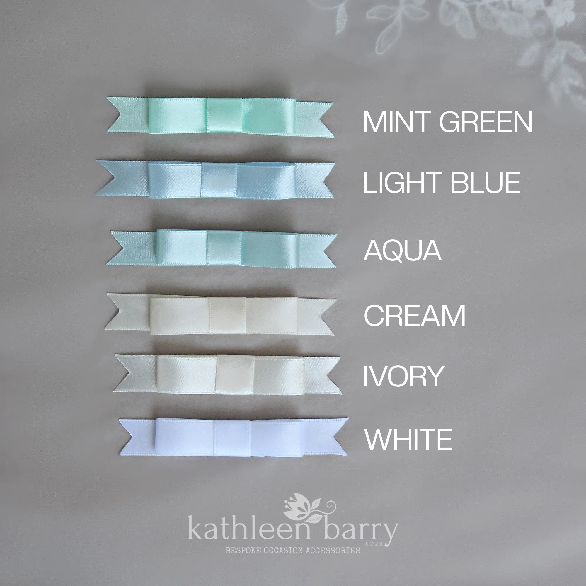Megan heirloom Lace garter set of two or individually - Custom colors to order FROM