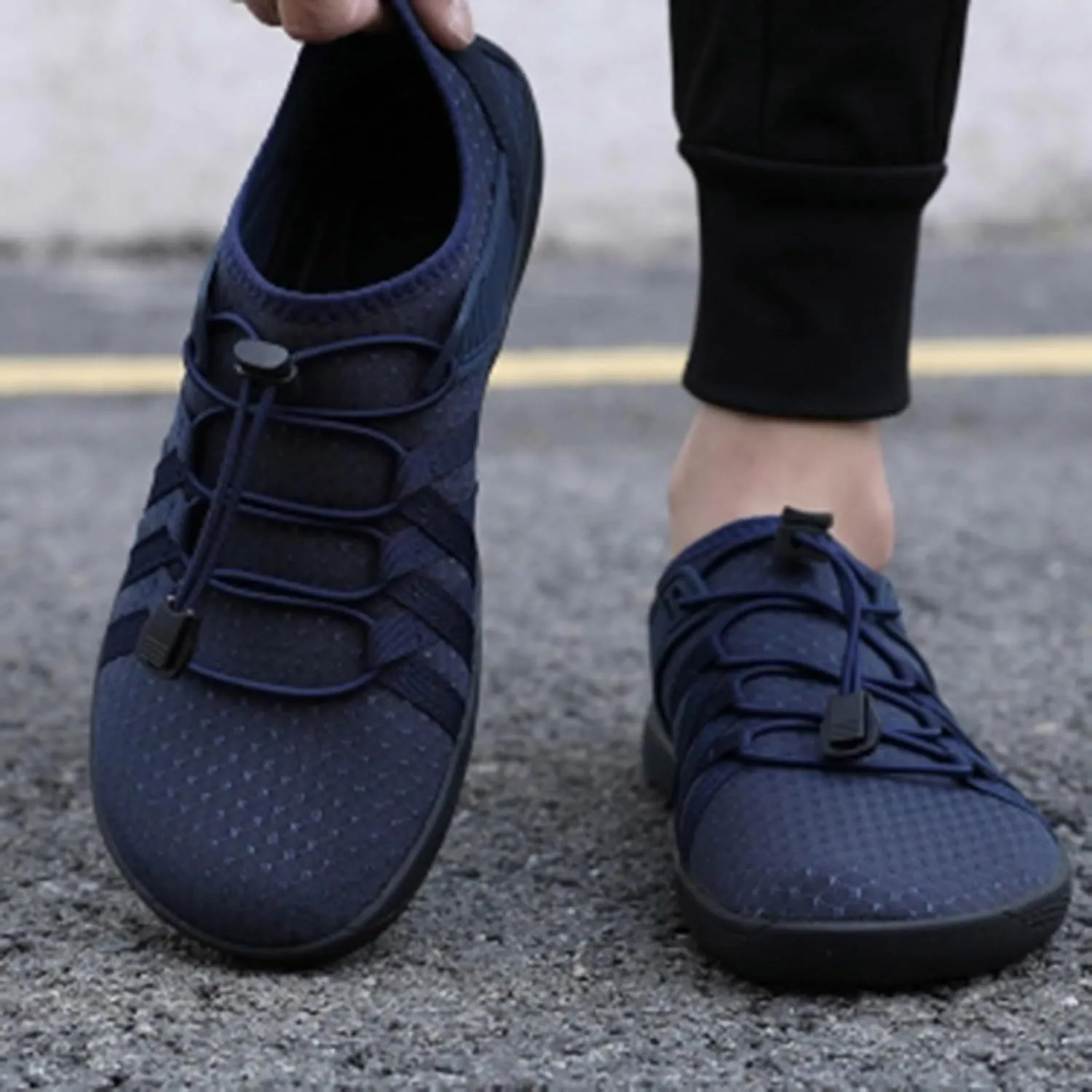 Men's Slip in Loafers & Slip-Ons Comfortable Fitness Breathable Casual Sports Shoes for Men and Women