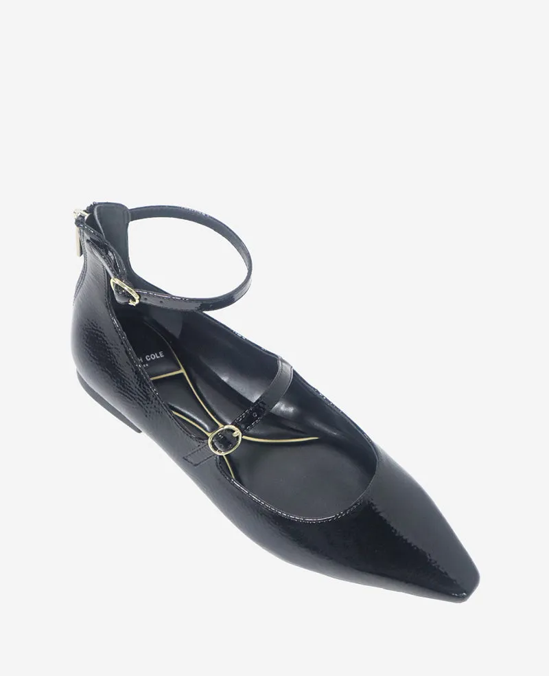 Nolita Patent Ankle Strap Mary Jane Flat