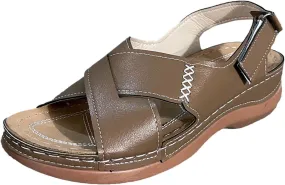 Orthopedic Sandals for Women-Platform Sandals Wedge Non Slip Flip Flops Comfortable Summer Dressy Comfortable Sandal with Arch Support 2025