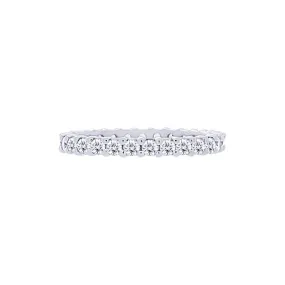 Shared-prong 1.00 Carat Diamond Eternity Wedding Band
