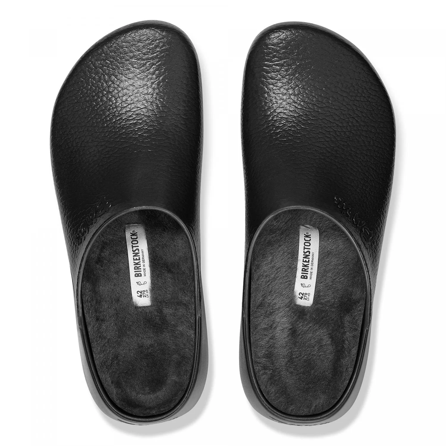 Shearling-Lined Super Birki Clogs