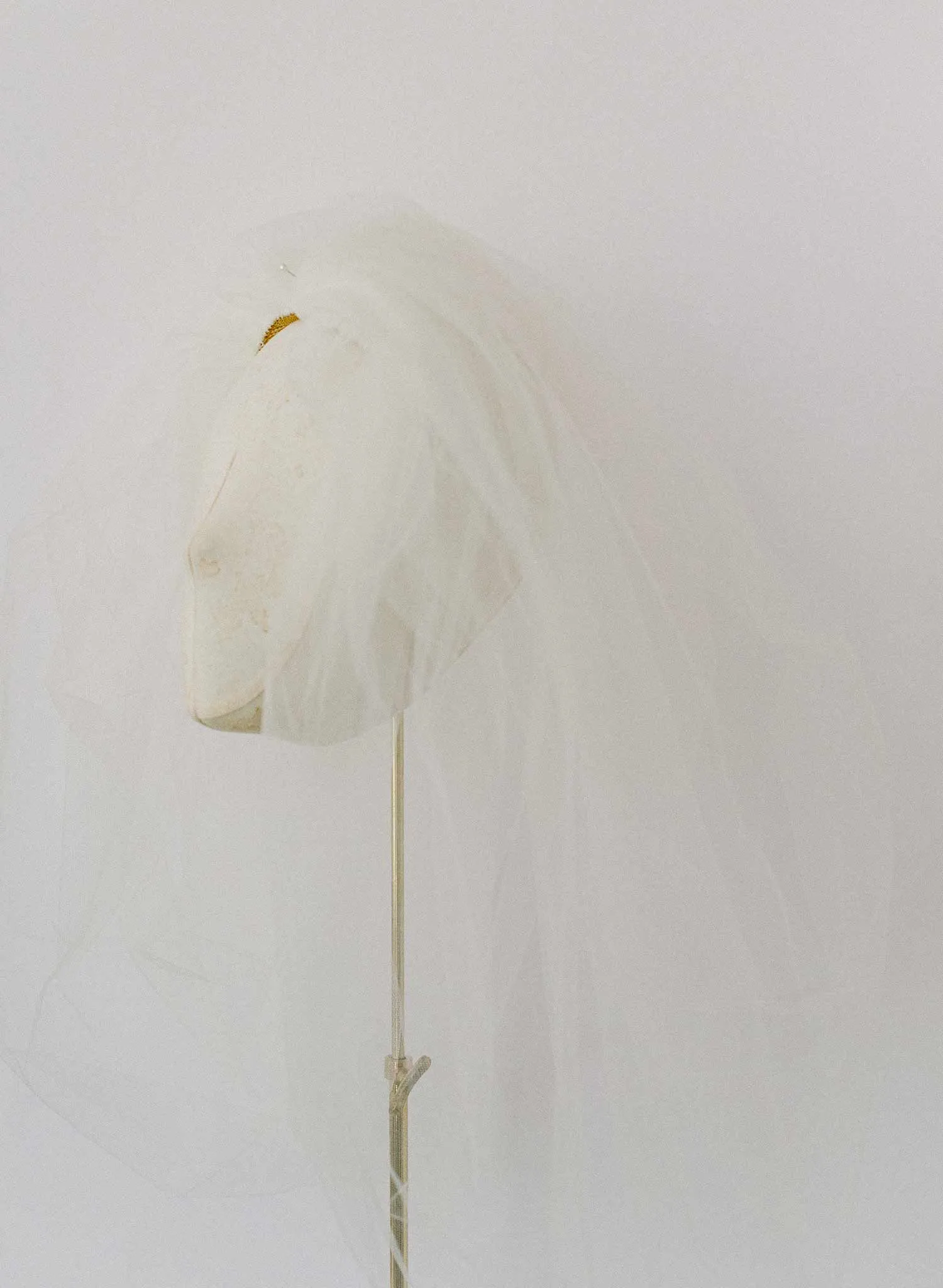Voluminous short bubble veil - Style #2357